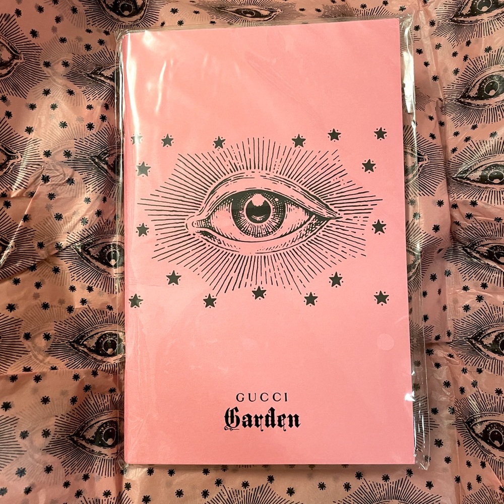 RARE Gucci Garden pink notebook Florence exclusive limited
